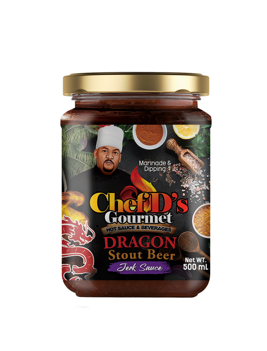Chef D's Dragon Stout Jerk Sauce