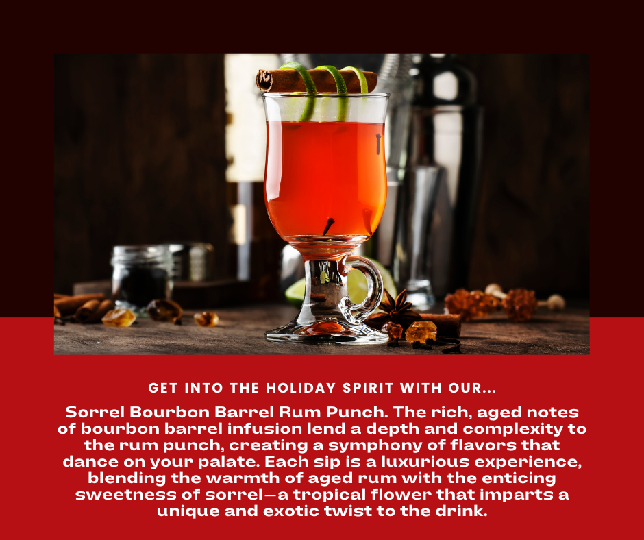 Chef D's Sorrel Rum Punch